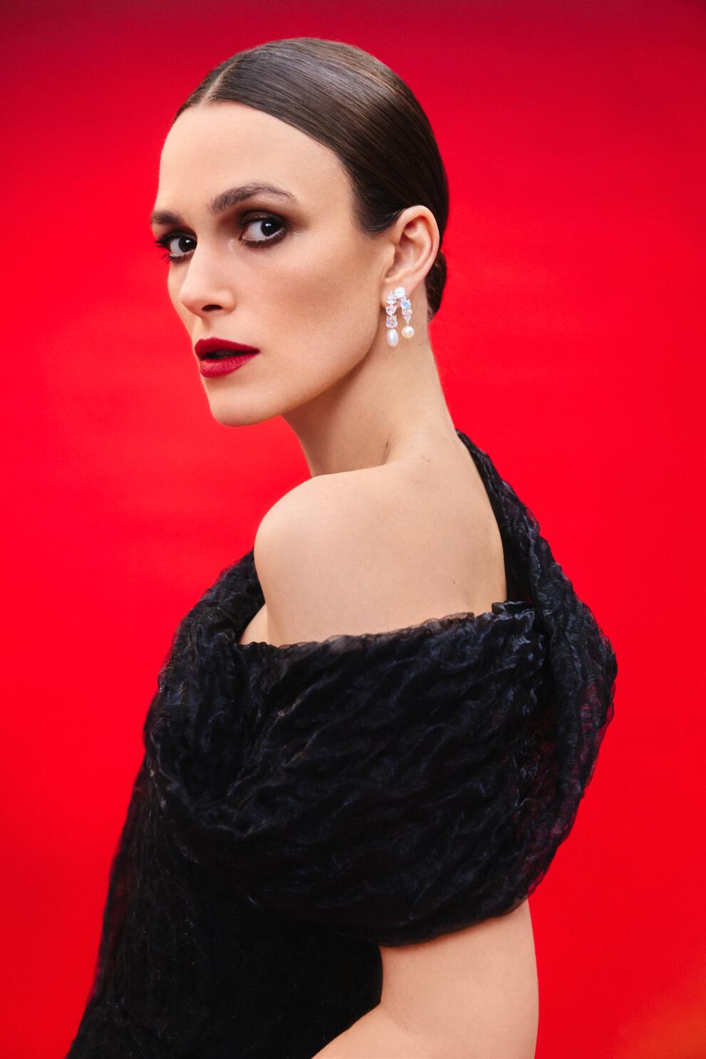 Keira Knightley behind the scenes