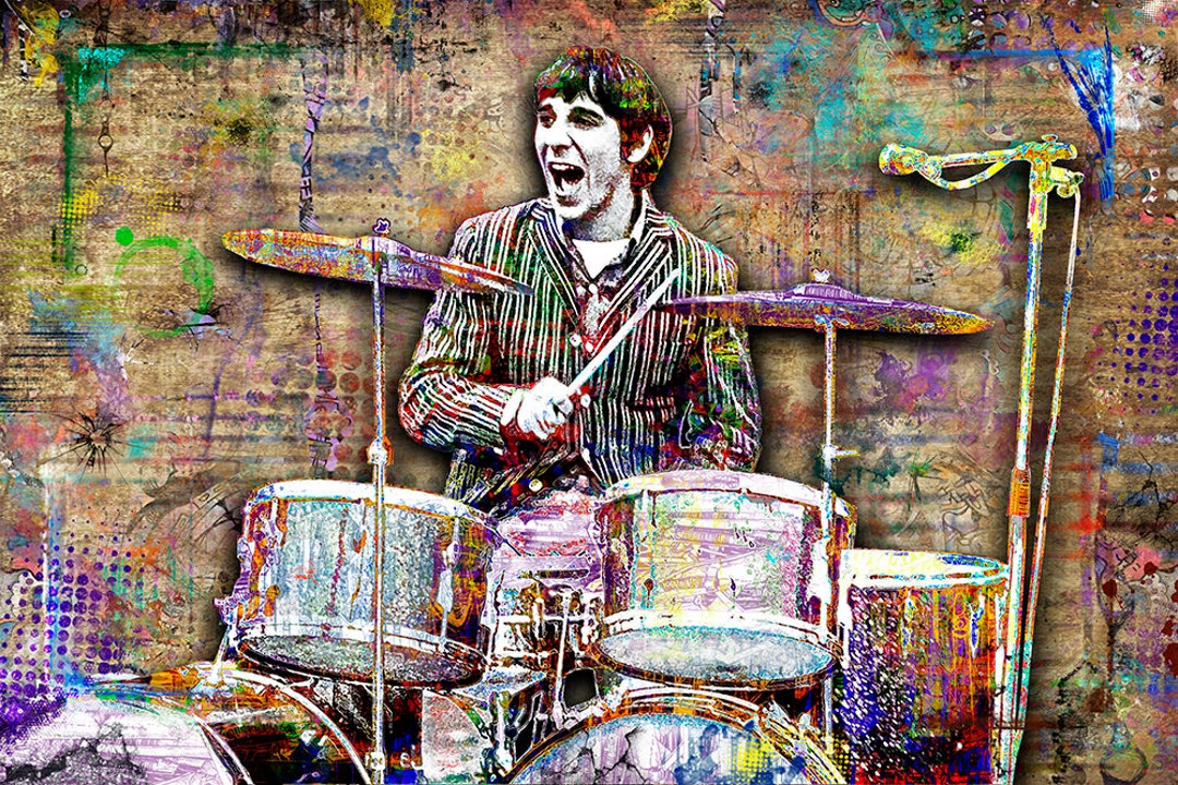 Keith Moon artwork