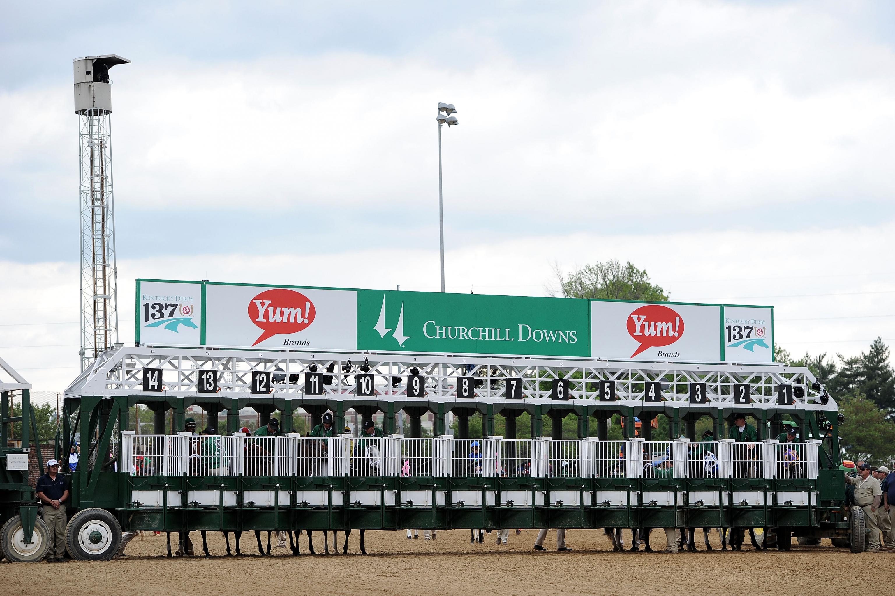 kentucky derby starting gate 0034