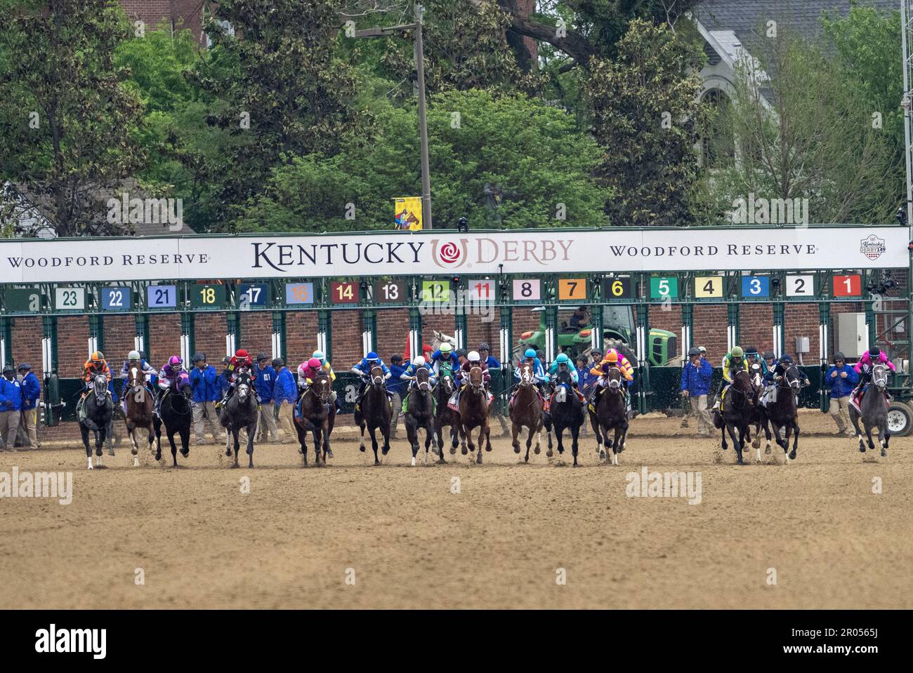 kentucky derby starting gate 0040