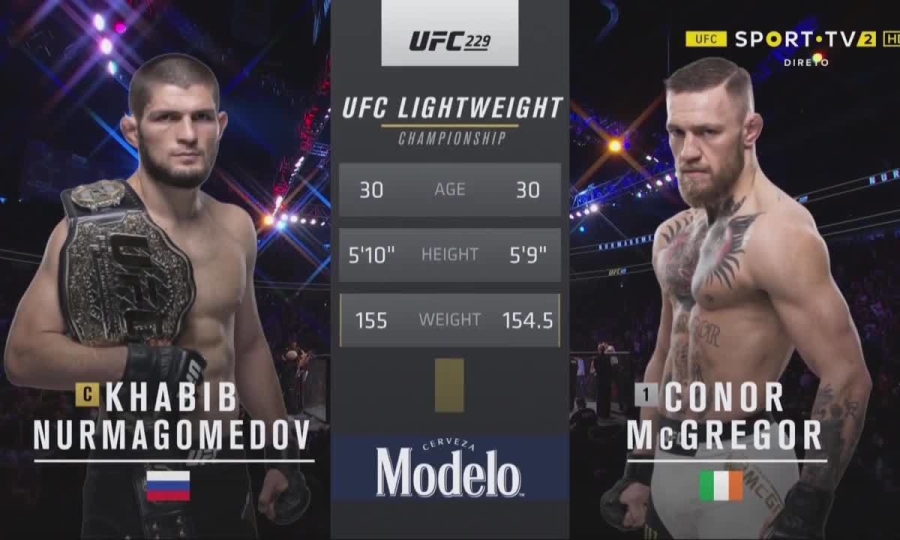 Khabib vs McGregor highlights