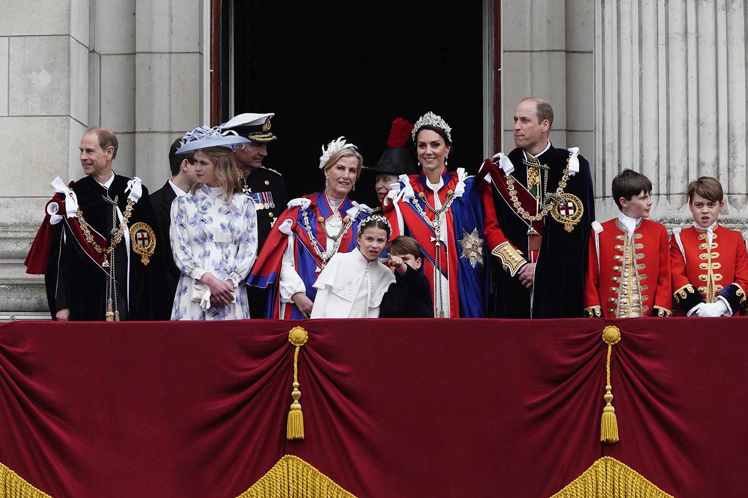 king charles balcony event