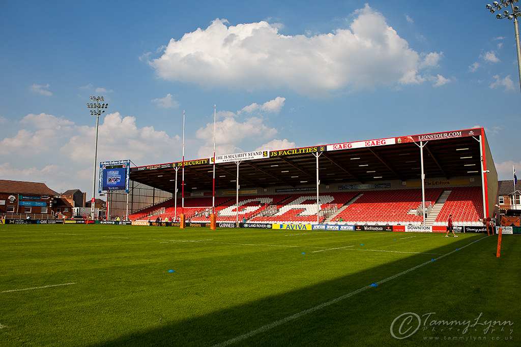 Kingsholm Stadium location