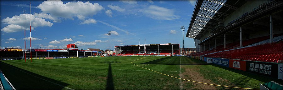 Kingsholm Stadium seating chart