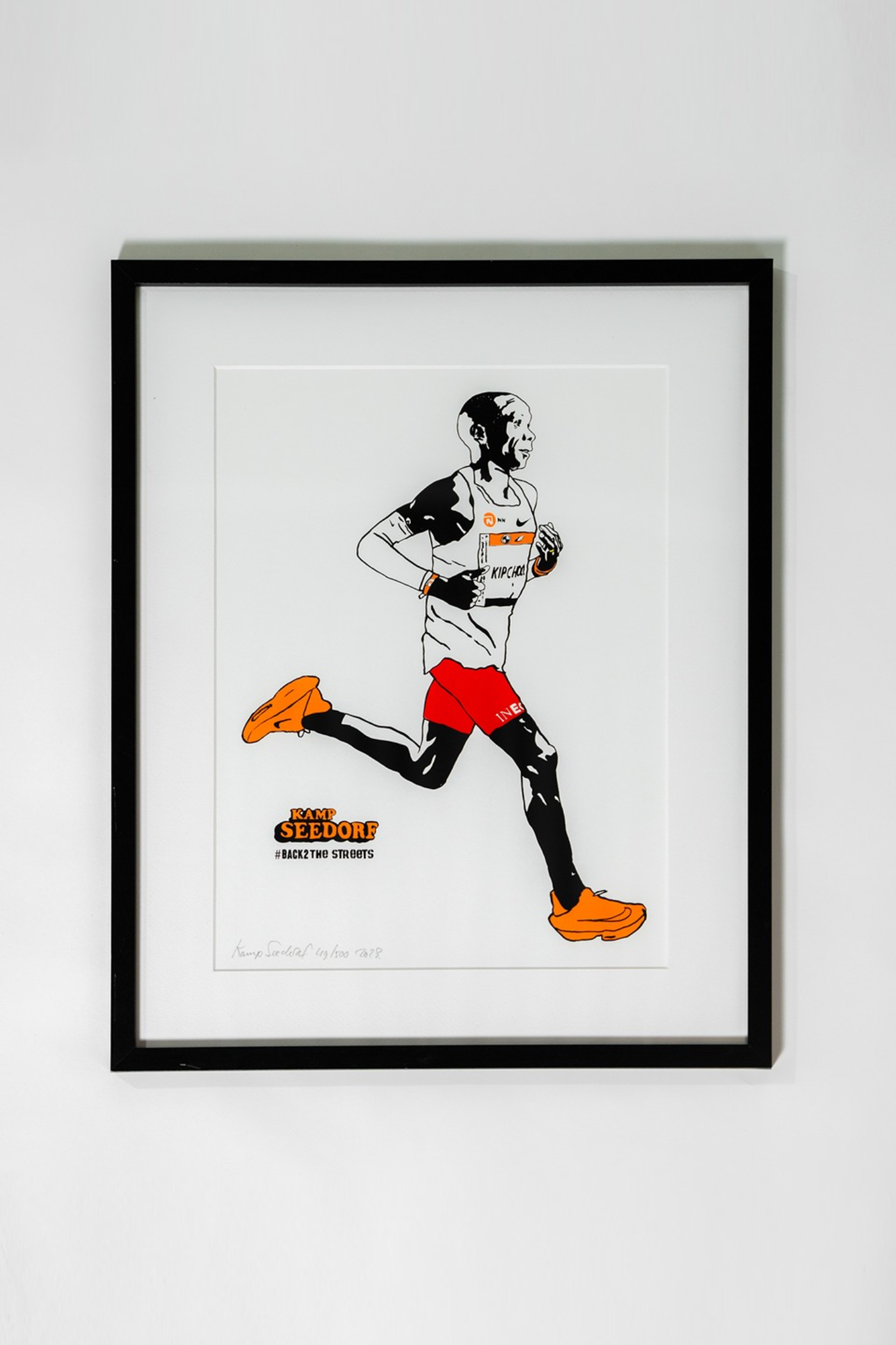 Kipchoge marathon prints
