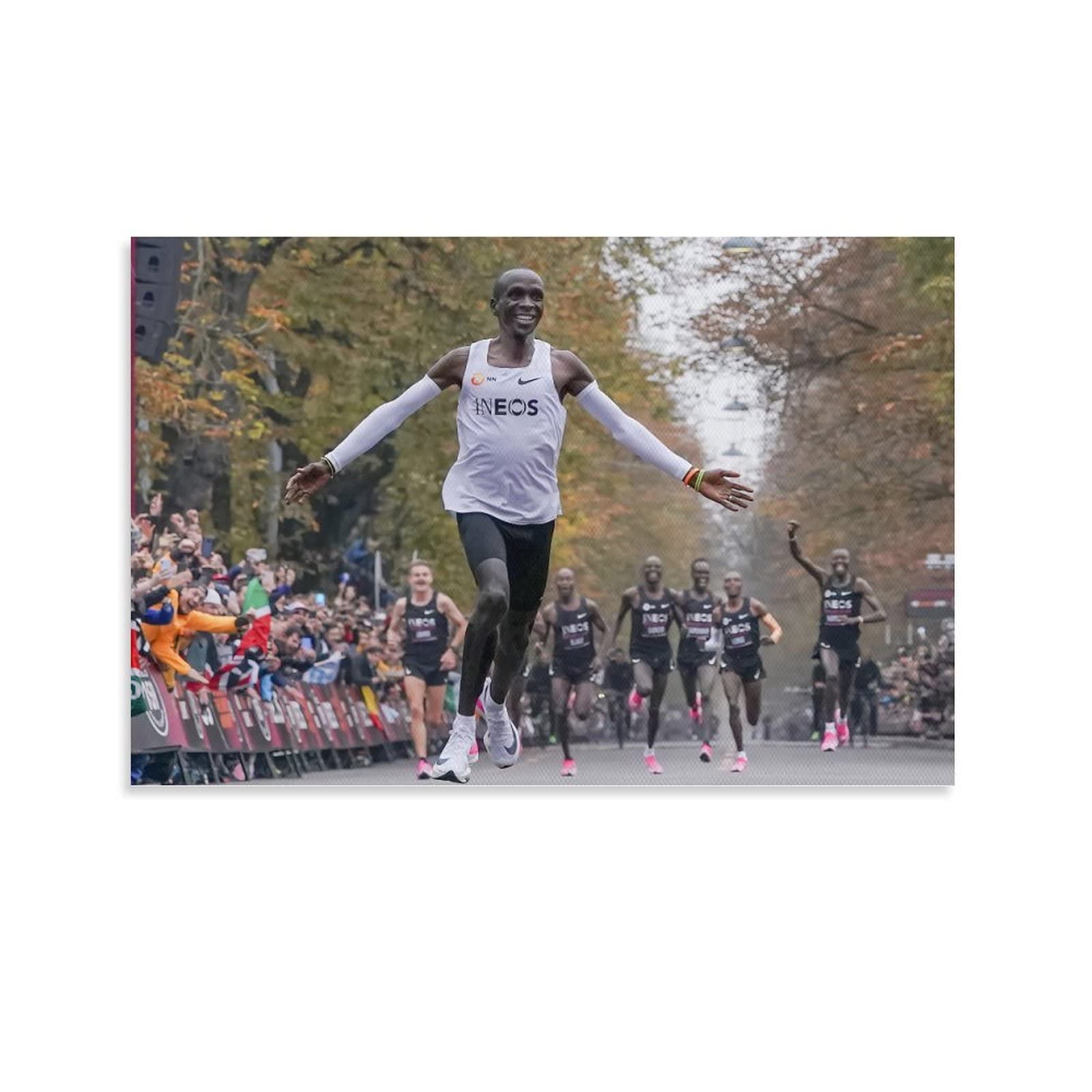 Kipchoge running photography