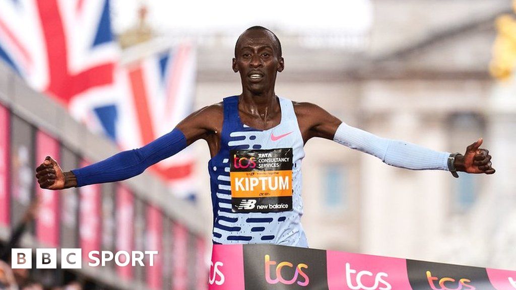 Kiptum running technique
