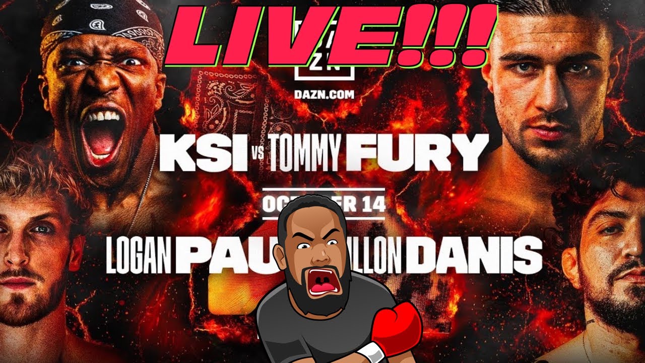 KSI Tommy Fury promotional materials.