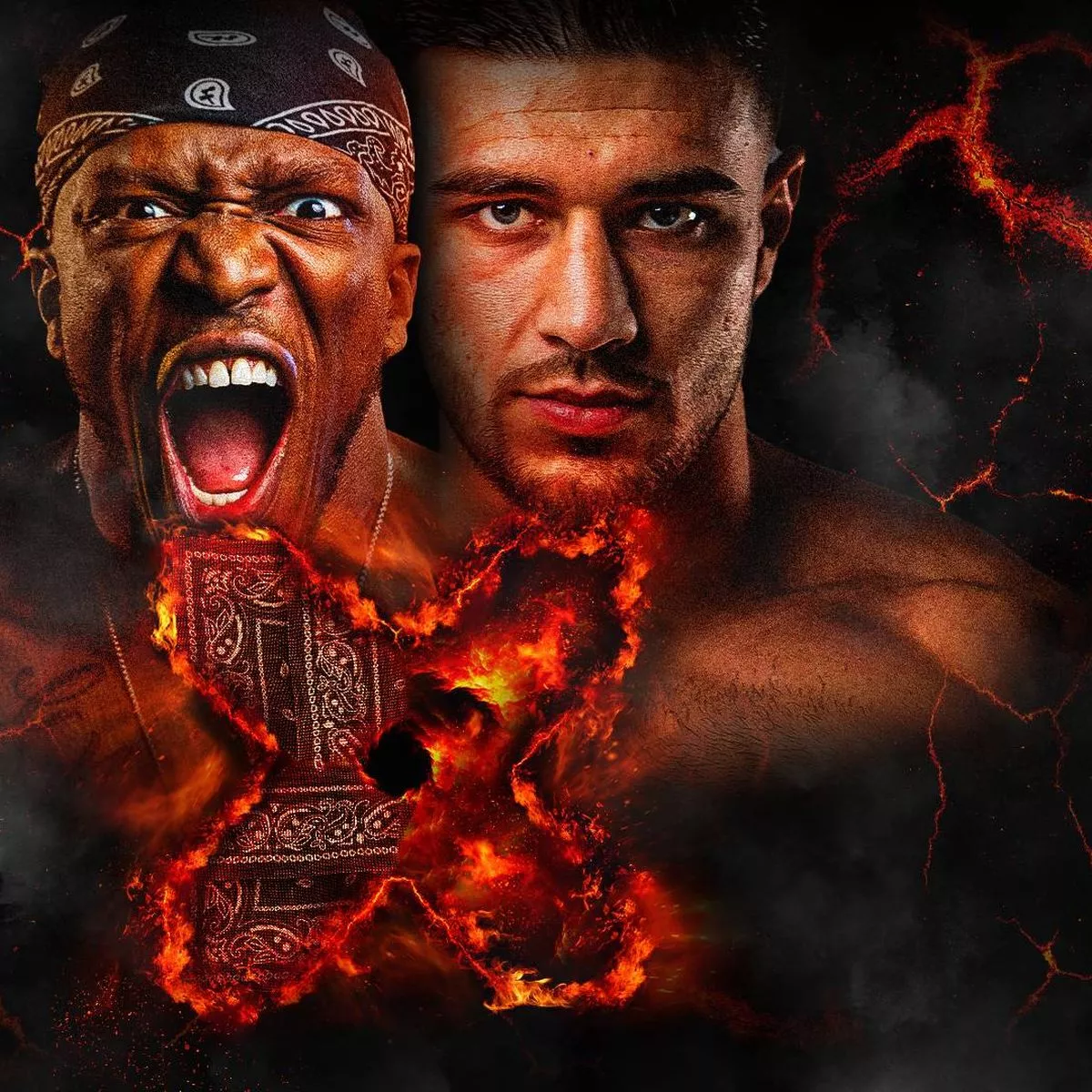 ksi vs tommy fury poster 0013
