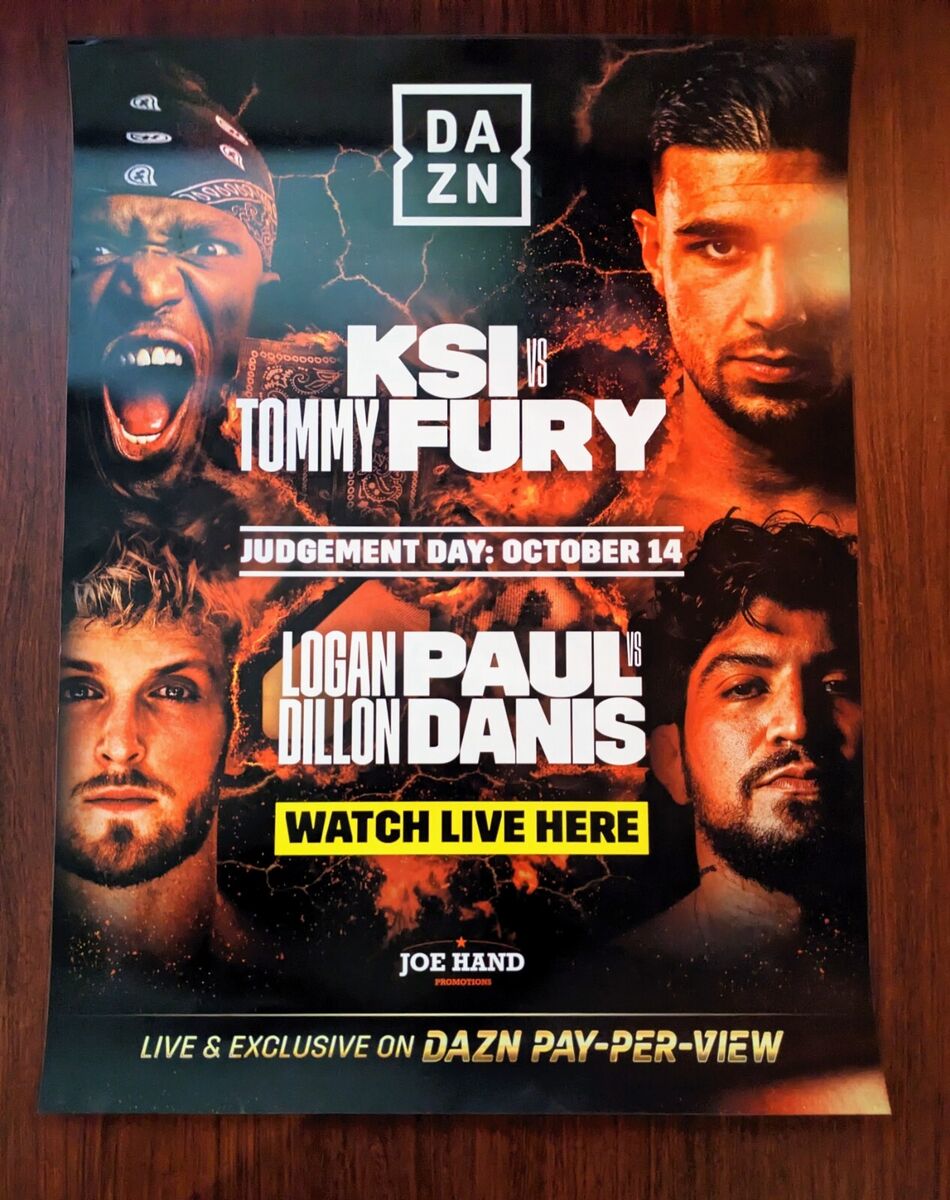 ksi vs tommy fury poster 0025