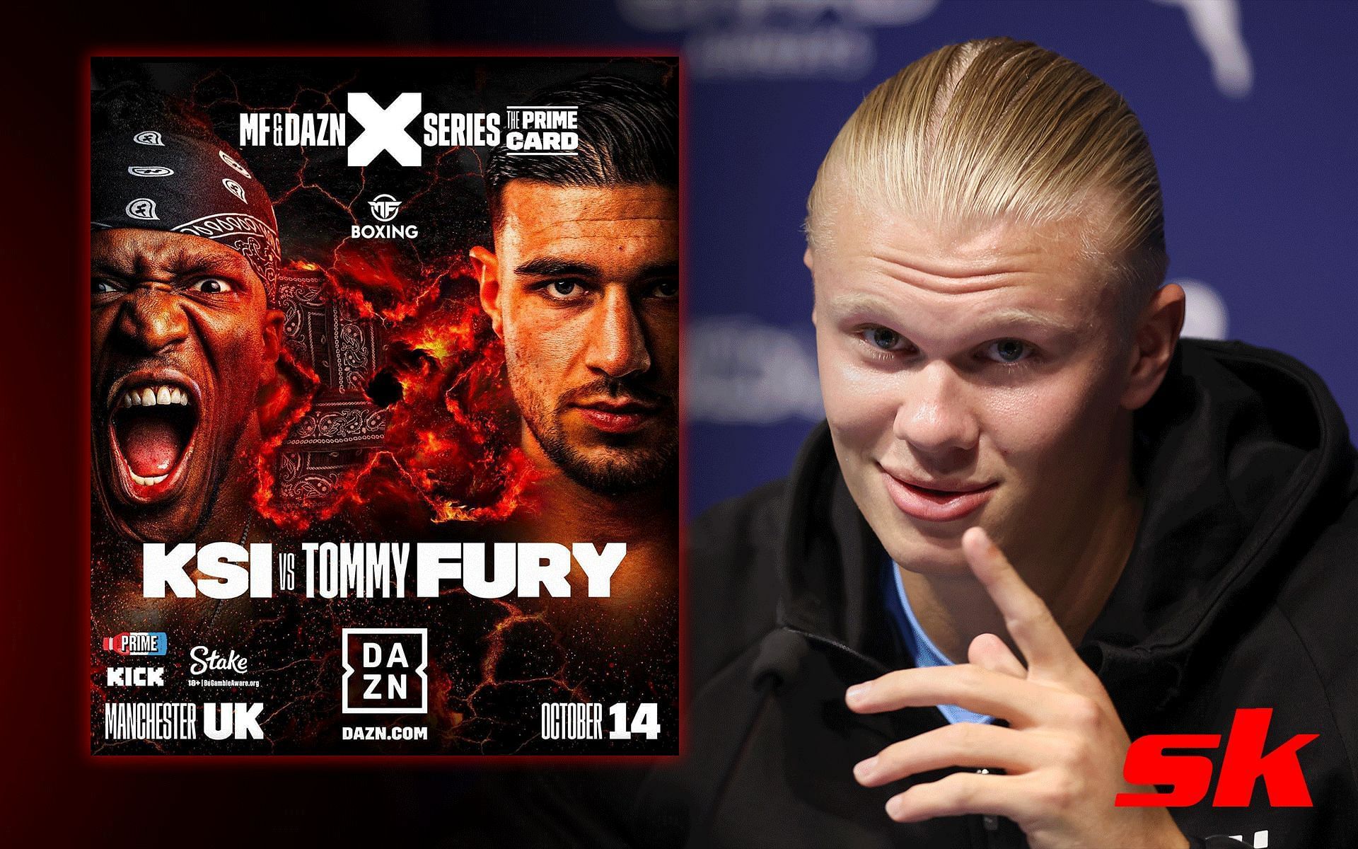 ksi vs tommy fury poster 0049