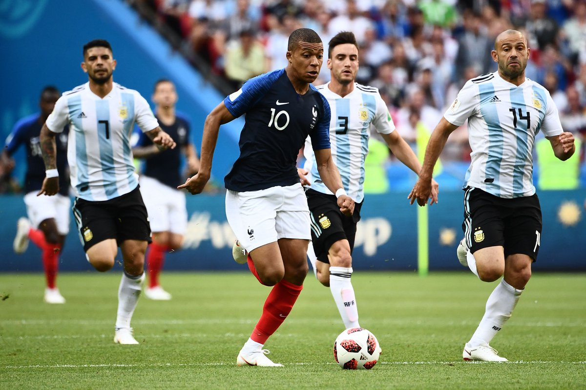 Kylian Mbappe 2018 legacy.