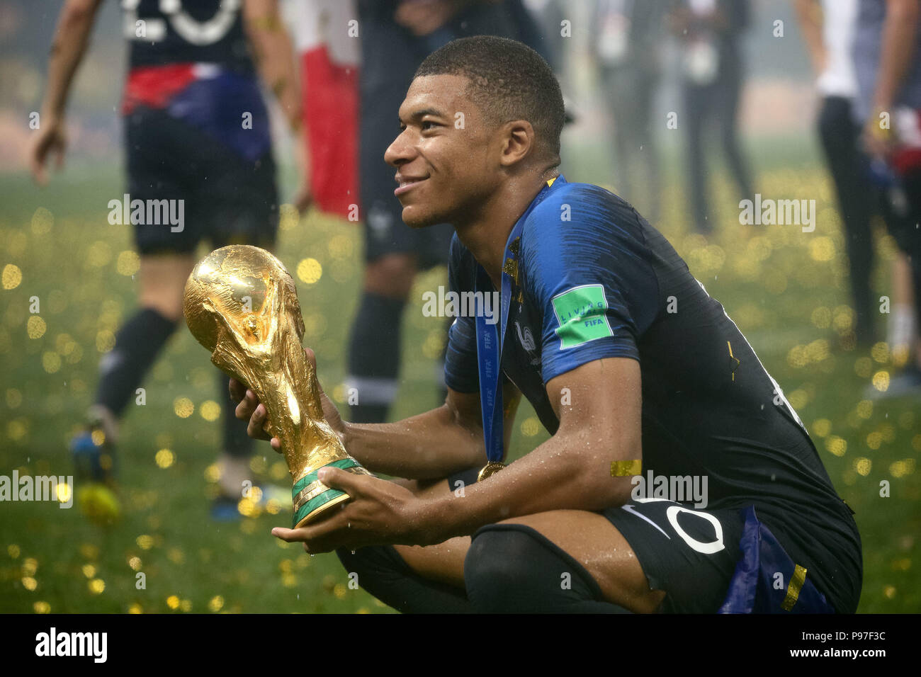 kylian mbappe - world cup 2018 france soccer player wallpapers 0025
