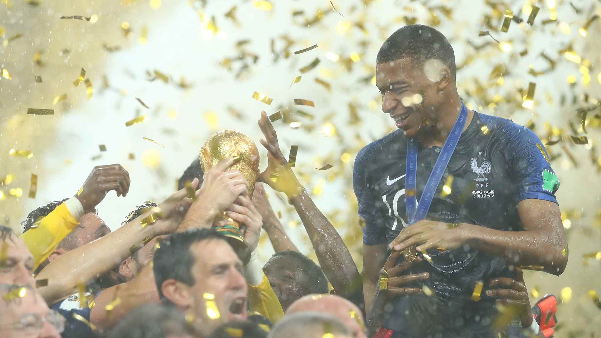kylian mbappe - world cup 2018 france soccer player wallpapers 0041