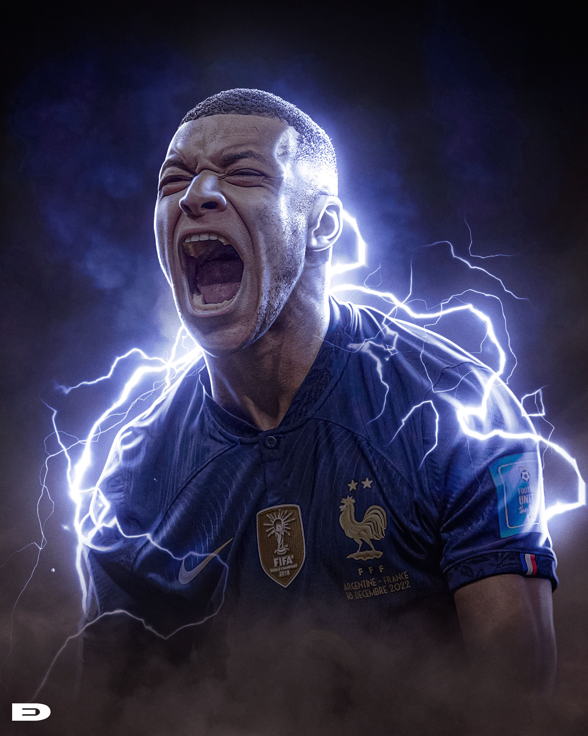 kylian mbappe - world cup 2018 france soccer player wallpapers 0045