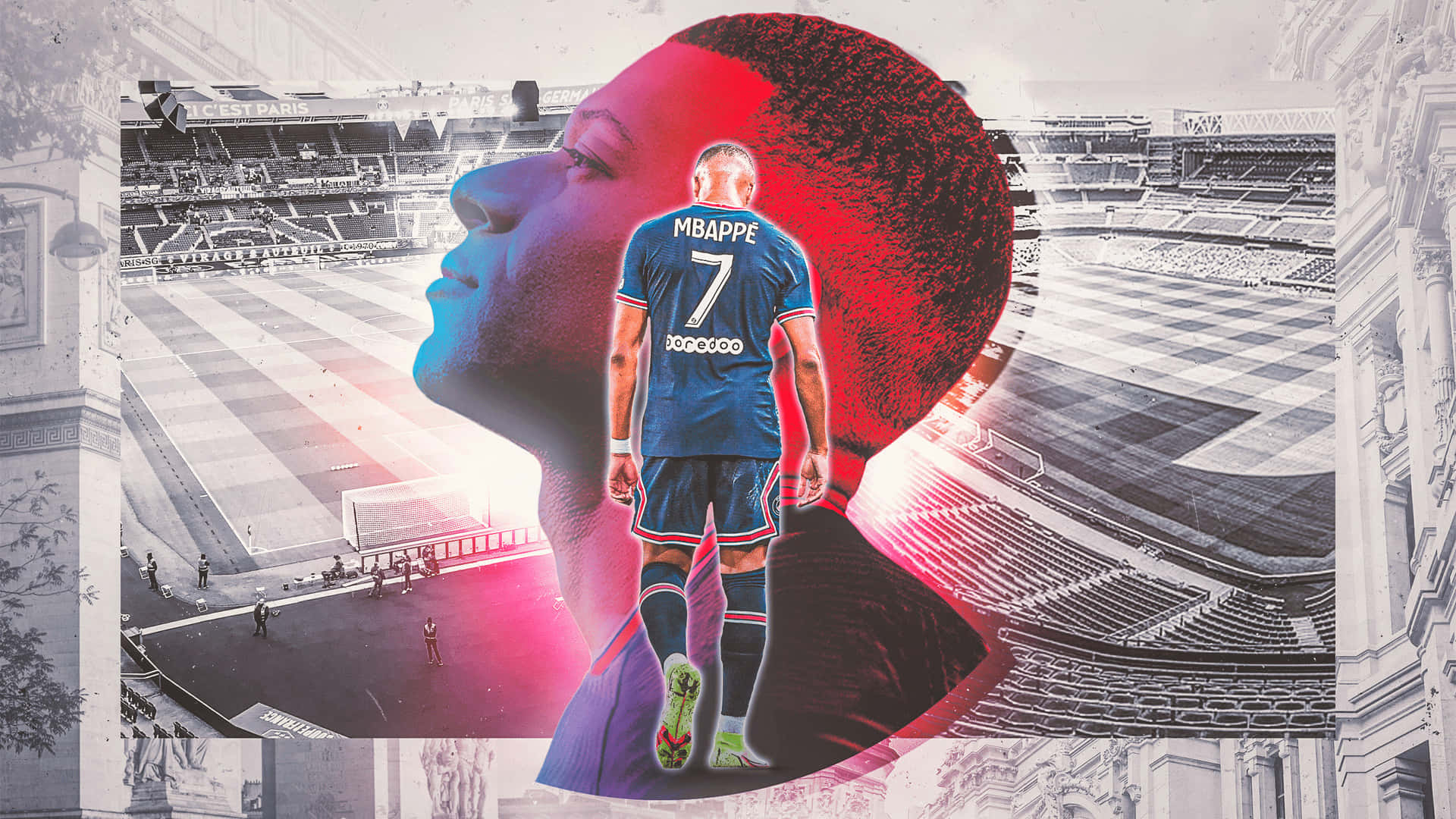 kylian mbappe - world cup 2018 france soccer player wallpapers 0069