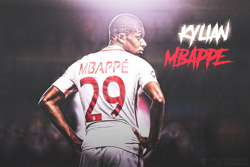 kylian mbappe - world cup 2018 france soccer player wallpapers 0098