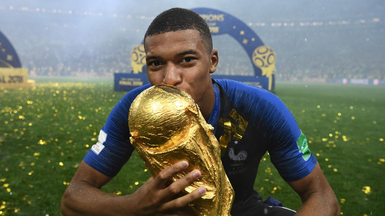 Kylian Mbappe young star