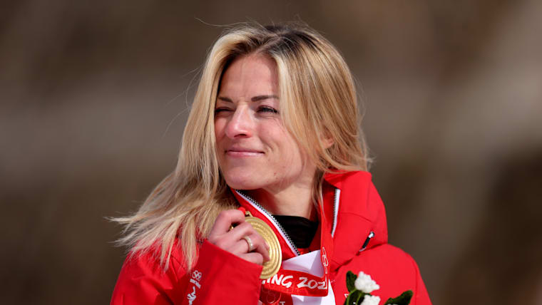 Lara Gut Behrami competition photography