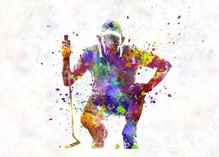 large golf artwork 0045