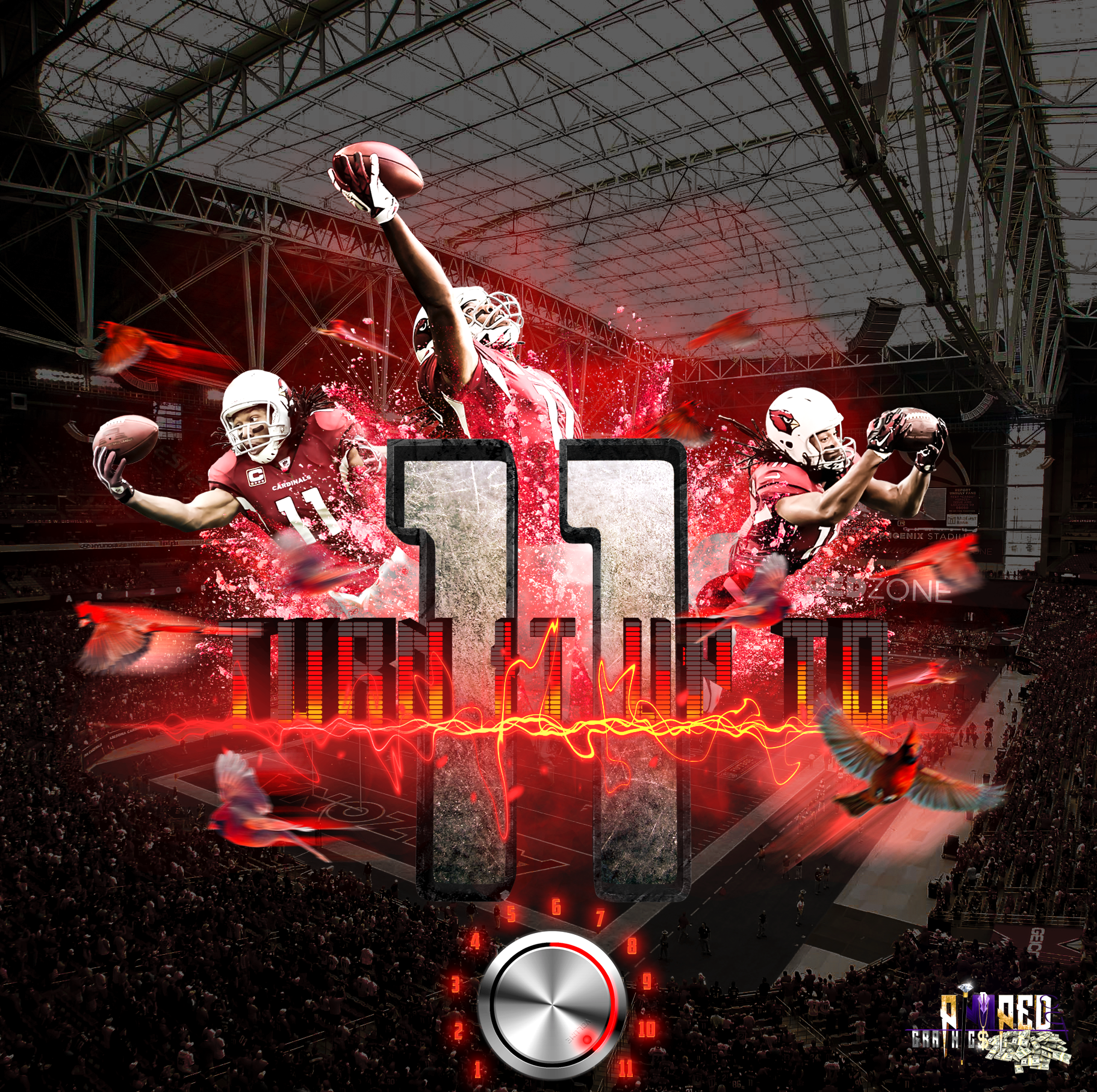 larry fitzgerald wallpaper 0046