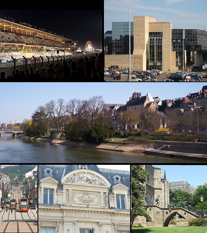Le Mans architectural styles.