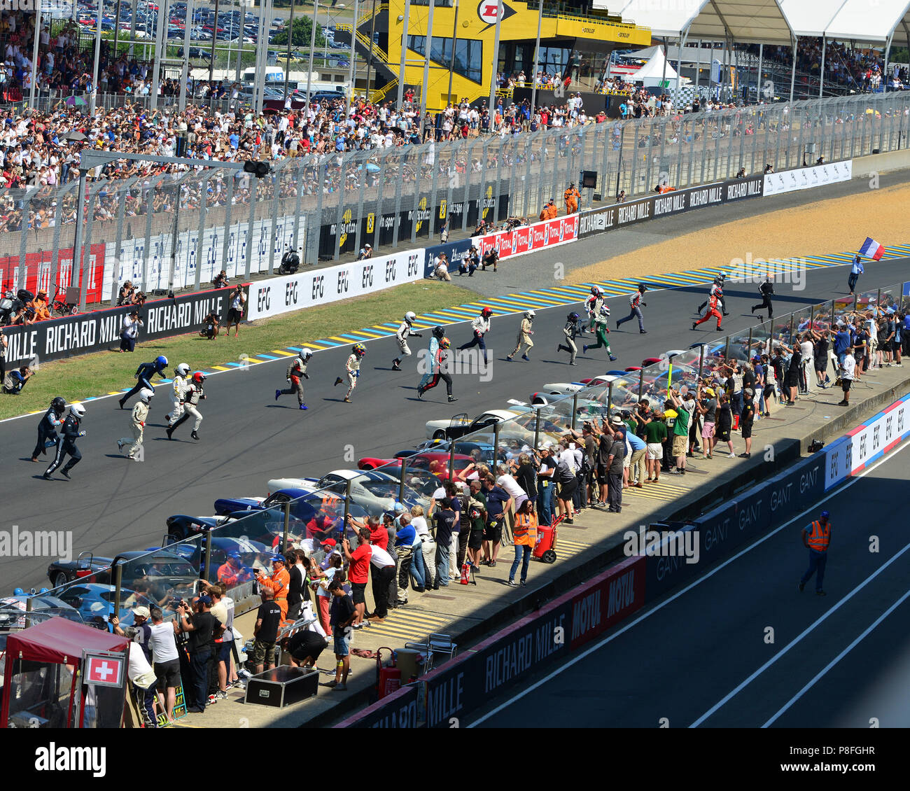 le mans start format