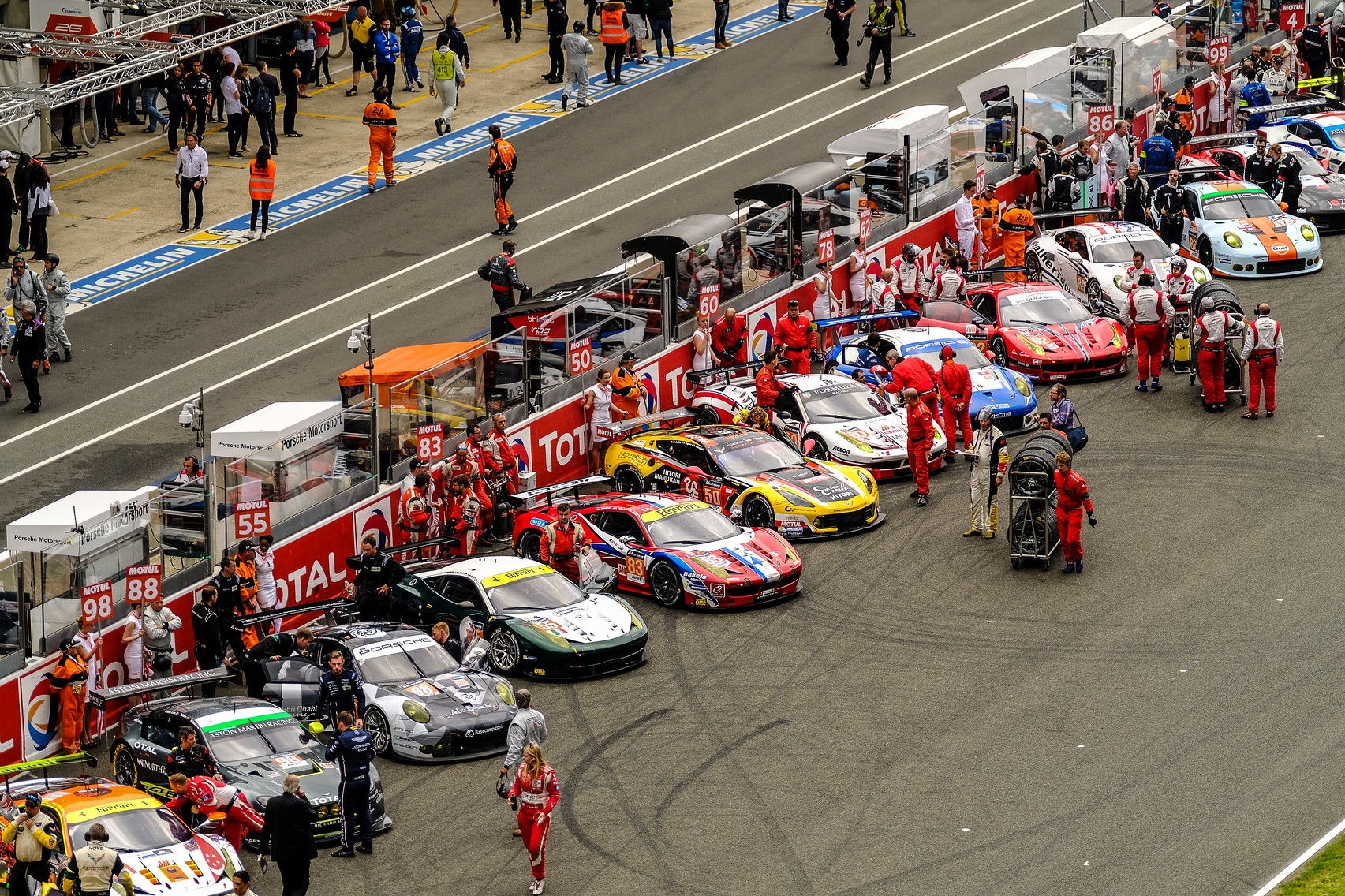 le mans start 0010