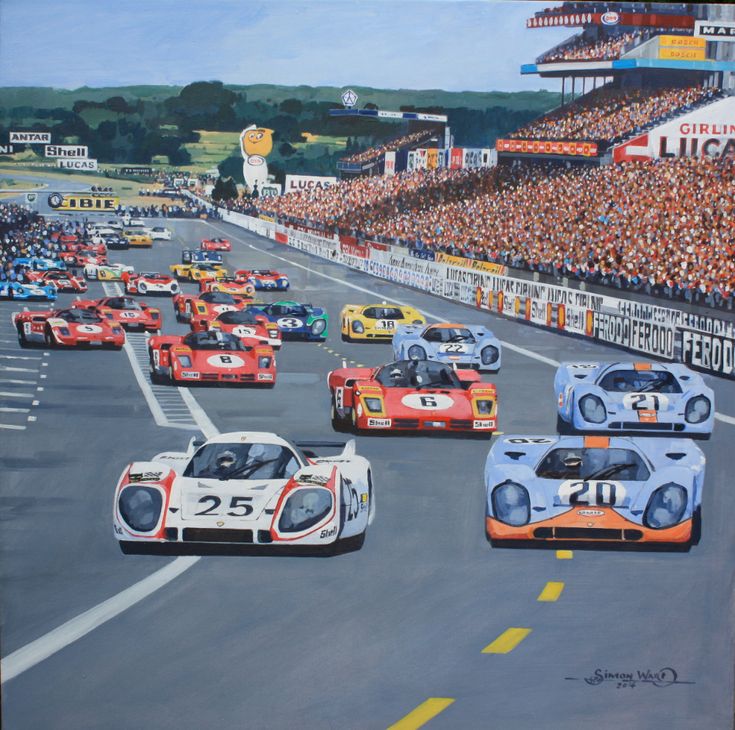 le mans start 0032