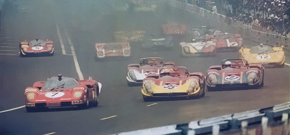 le mans start 0036