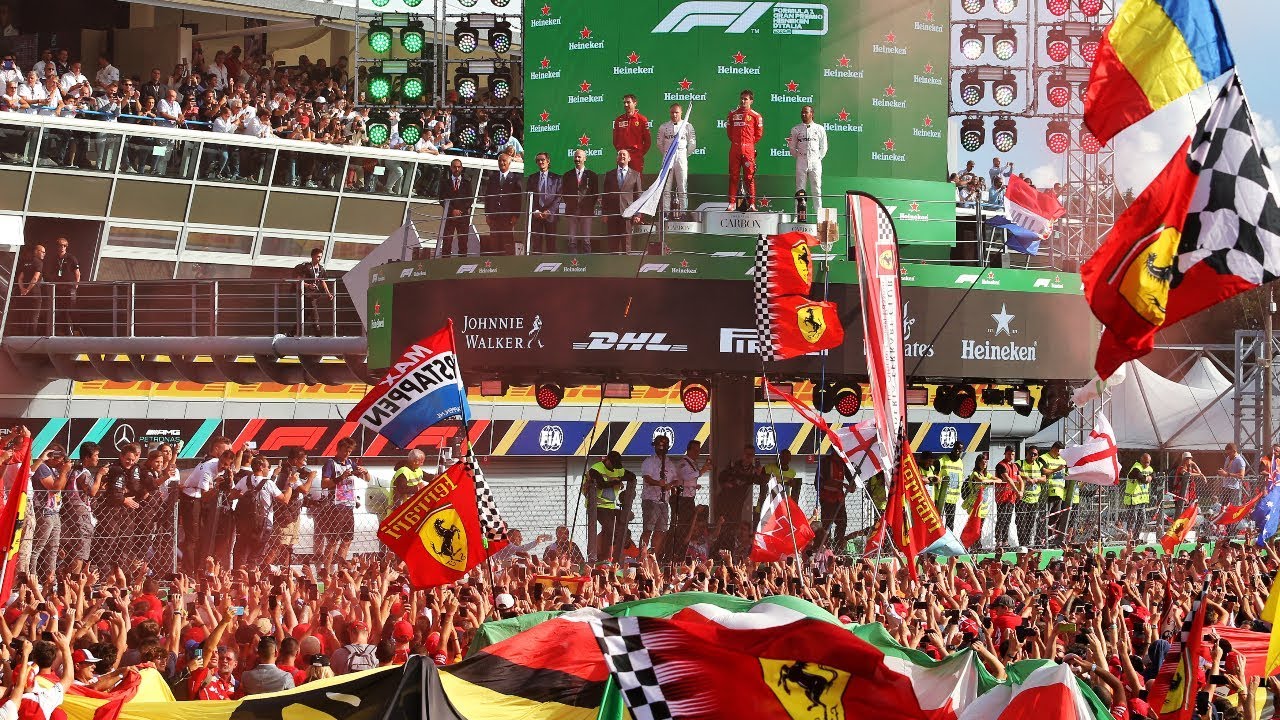 Leclerc Monza 2019 race