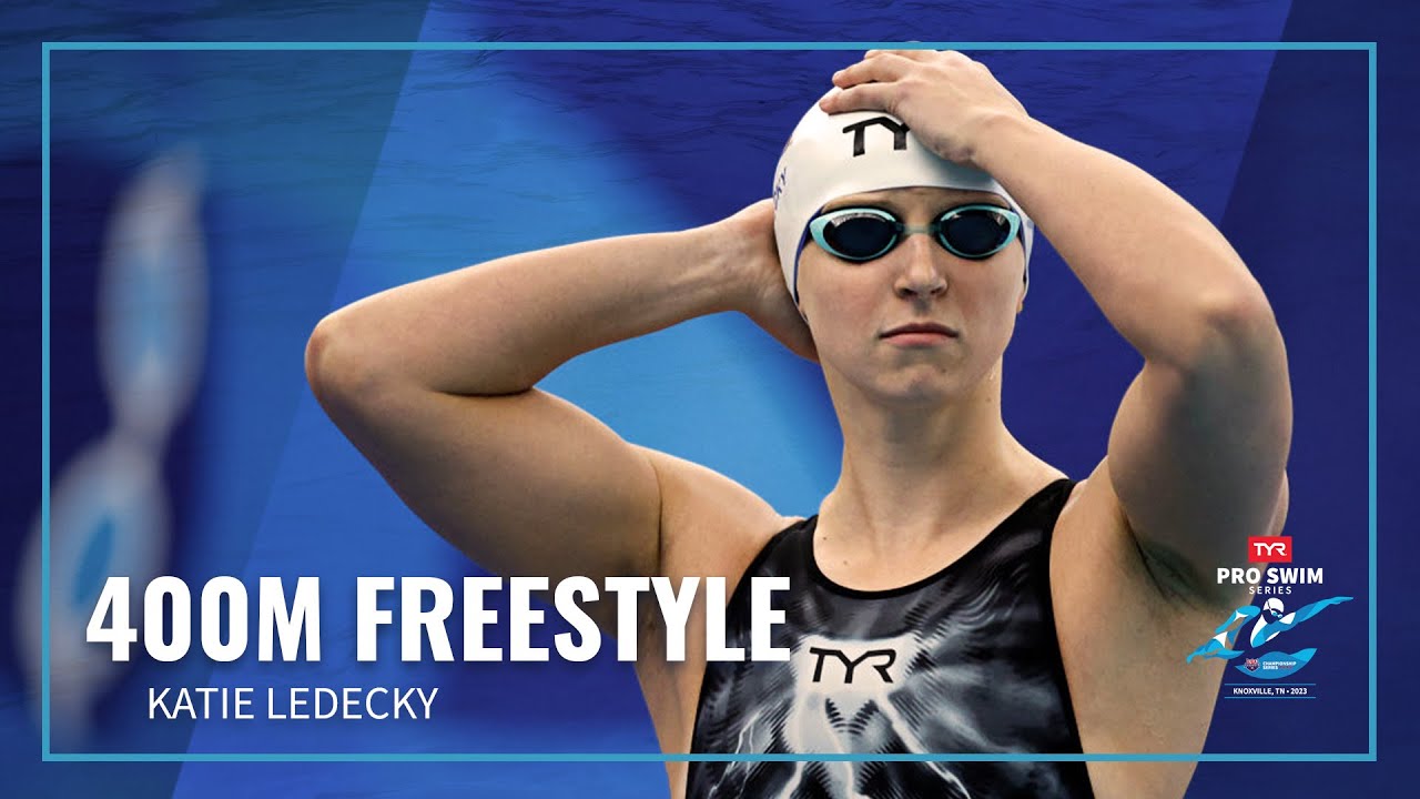 Ledecky vs Phelps comparison