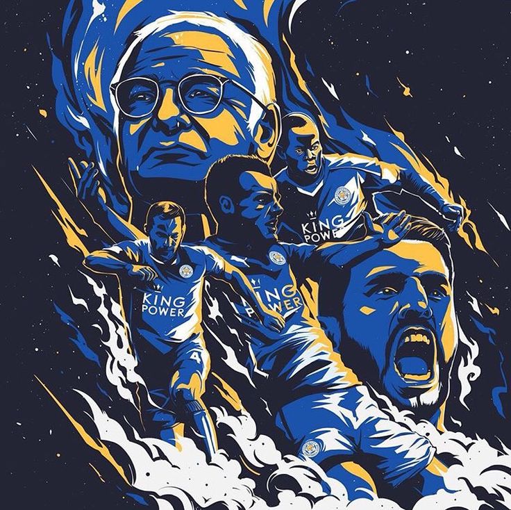 Leicester City poster 0019