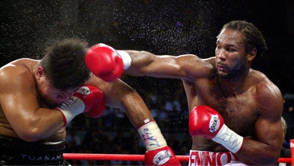 Lennox Lewis boxing timeline.