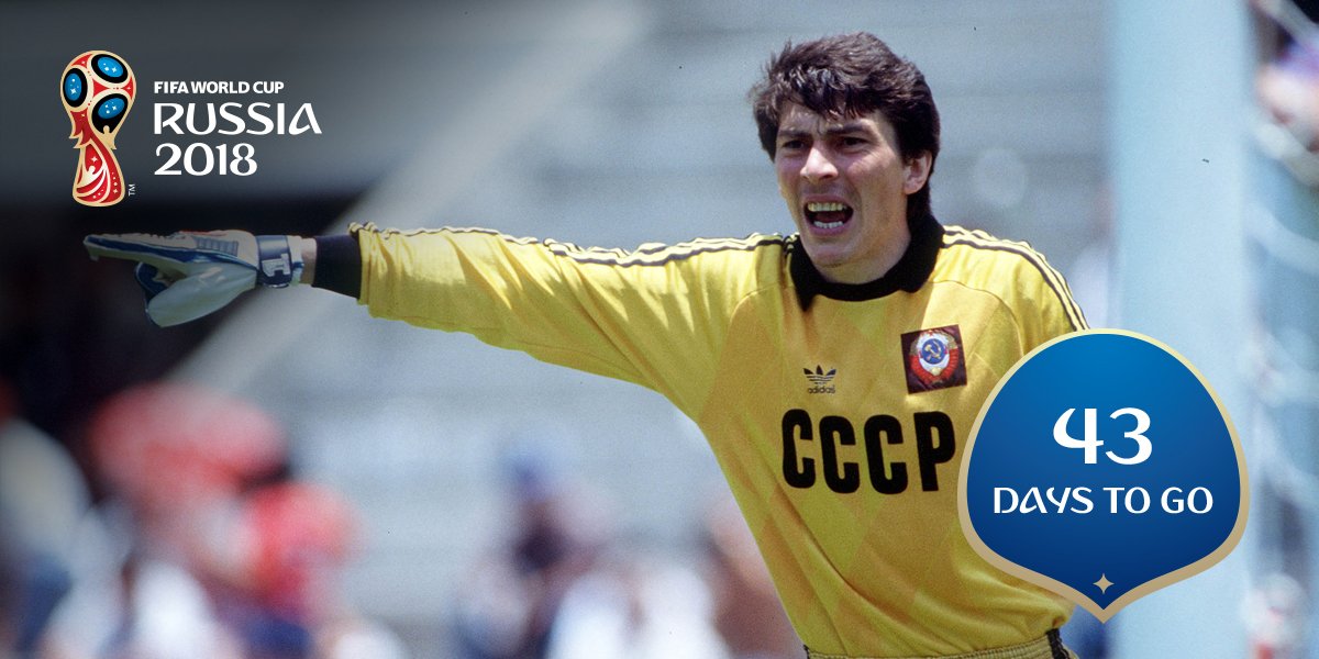 Lev Yashin in FIFA tournaments.