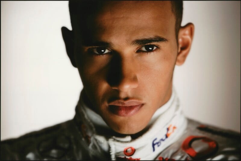 Lewis Hamilton canvas print