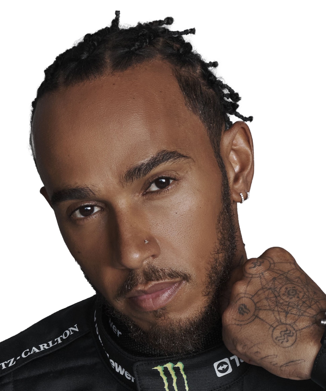 Lewis Hamilton digital portrait