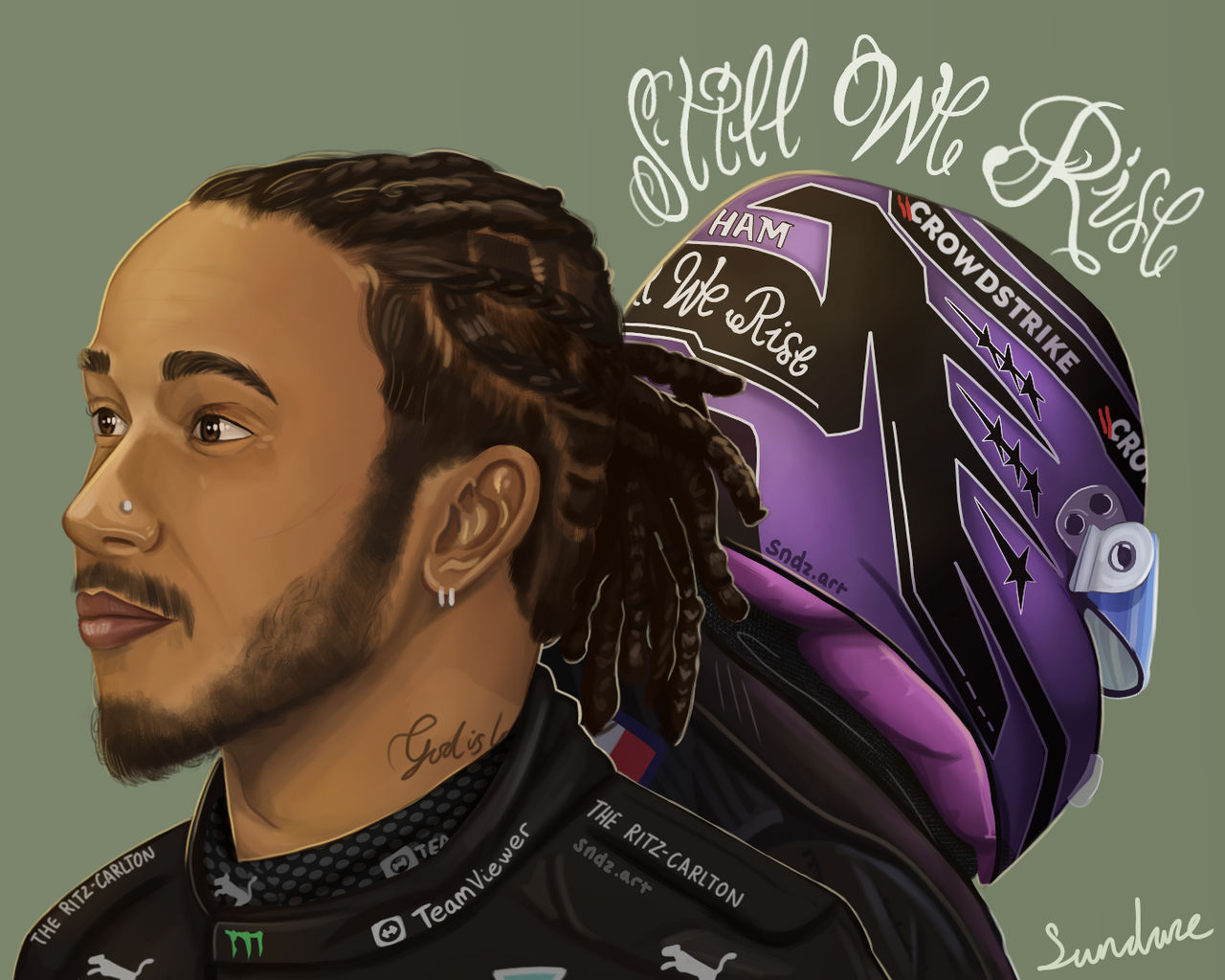 lewis hamilton portrait 0029