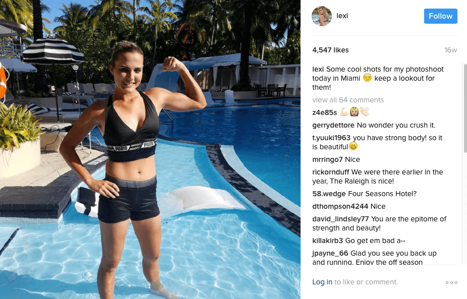 lexi thompson beach 0039