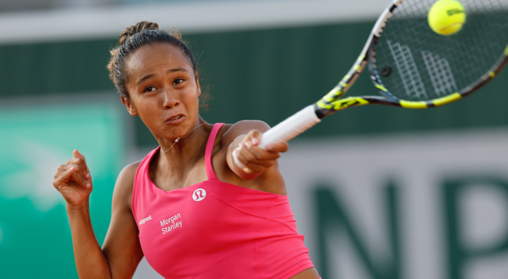 Leylah Fernandez French Open highlights