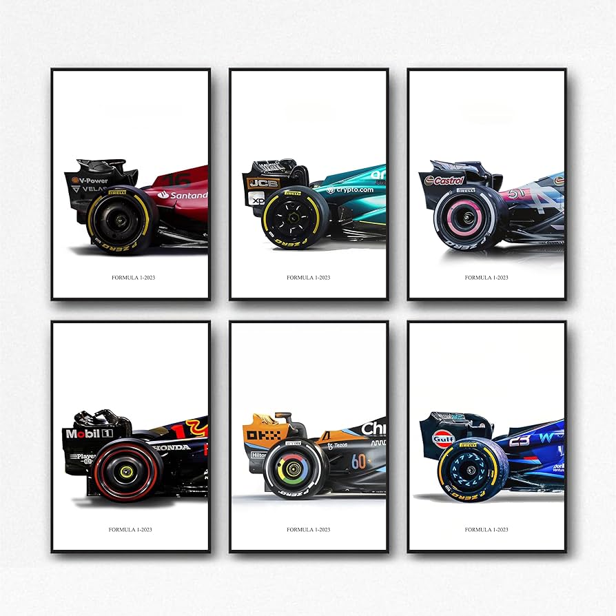 limited edition F1 artwork