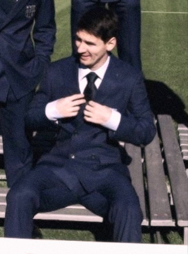 lionel messi formal attire