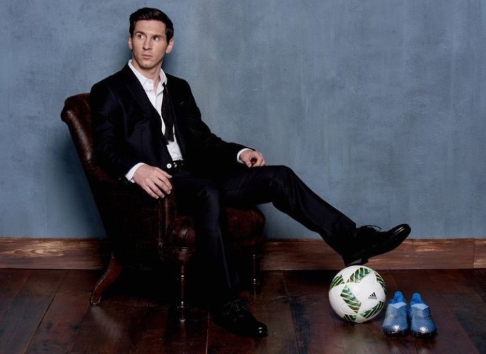 Lionel Messi magazine cover