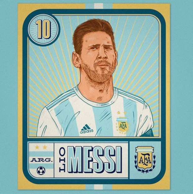 lionel messi portrait 0028