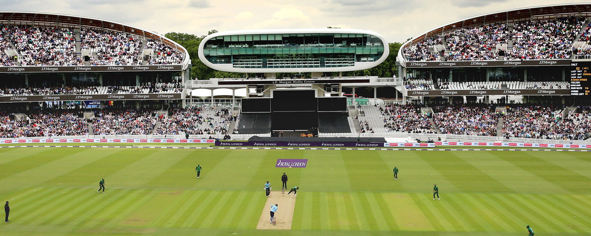 Lords Cricket Ground seating plan