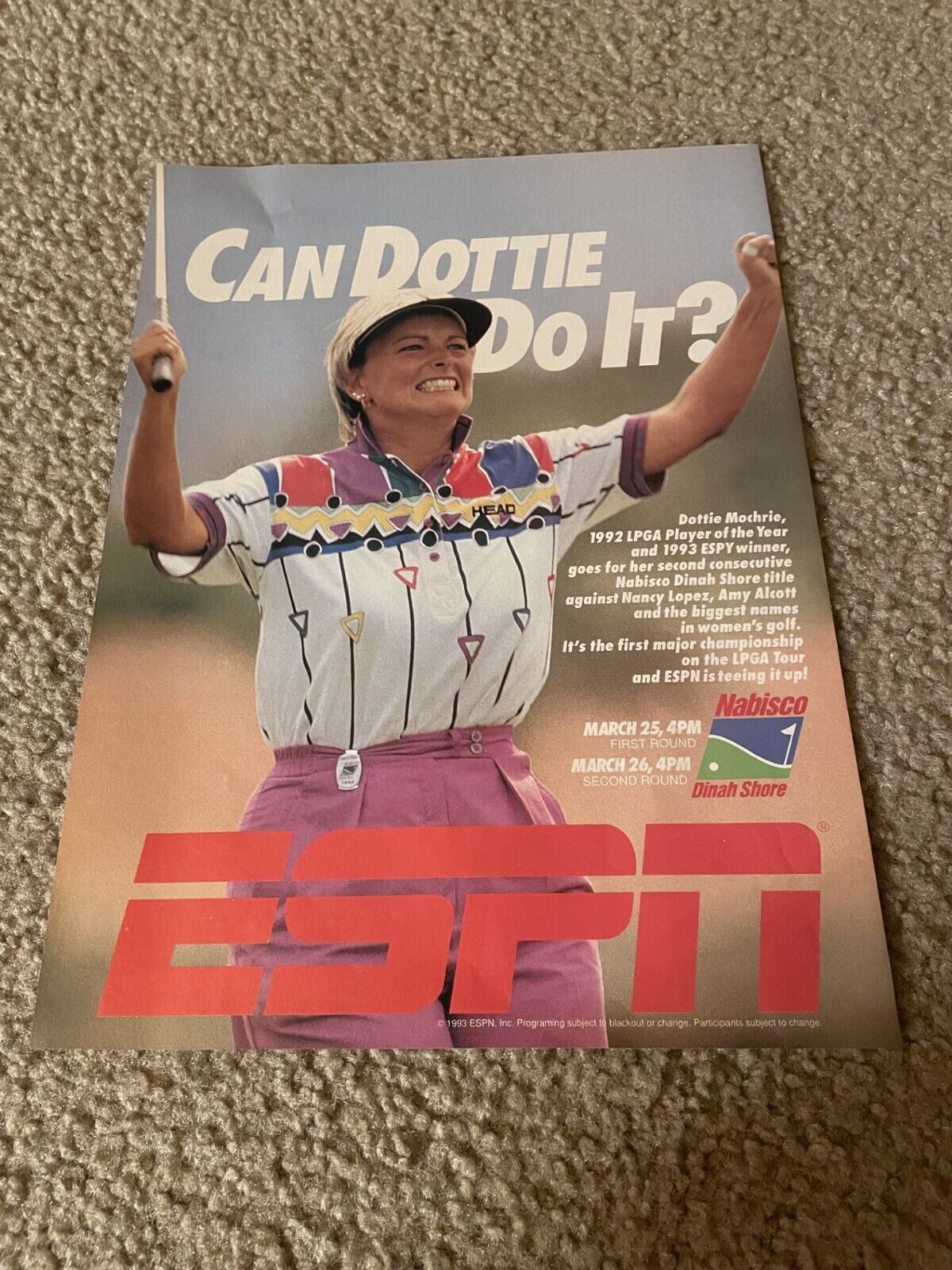LPGA championship artwork.