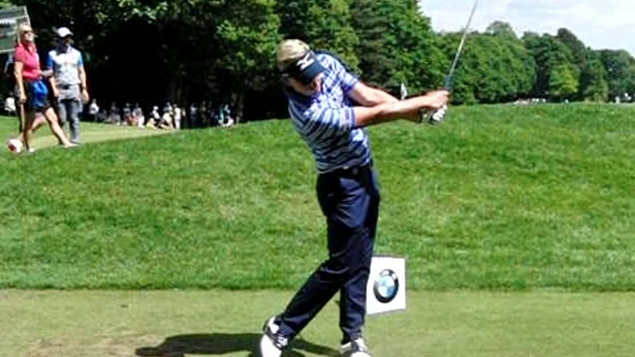 luke donald golf technique