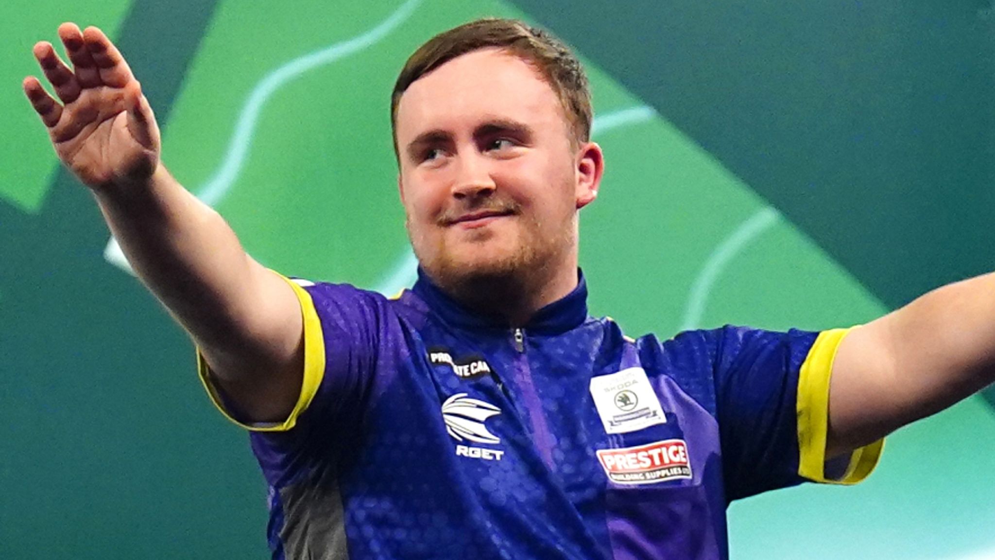luke littler vs rob cross 0012