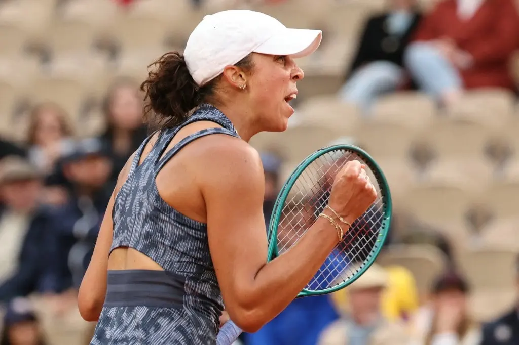 Madison Keys Paris performance