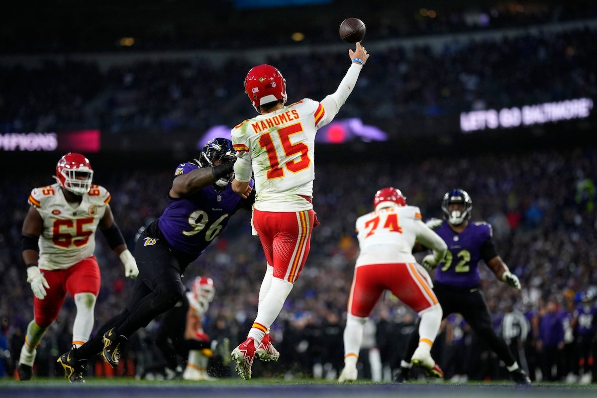Mahomes career stats